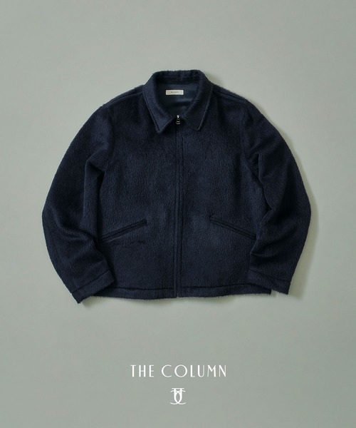 COLUMN（コラム）の「COLUMN / チェック柄ジップアップブルゾン