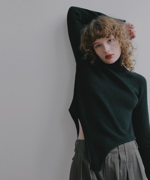 BAYFLOW(ベイフロー)の「【EF(エフ)】ボディースーツニット(WOMEN)(ニット/セーター・レディース・ブラウン/グリーン/チャコール・FREE)」の3枚目の写真