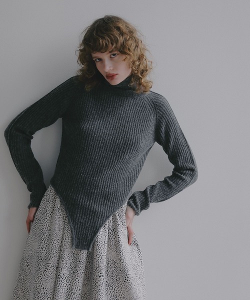 BAYFLOW(ベイフロー)の「【EF(エフ)】ボディースーツニット(WOMEN)(ニット/セーター・レディース・ブラウン/グリーン/チャコール・FREE)」の2枚目の写真