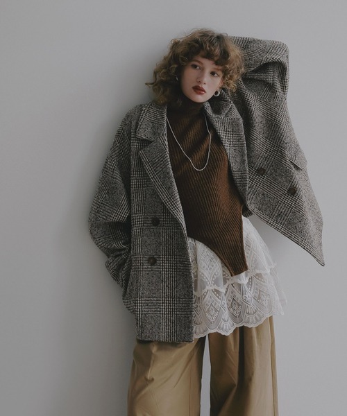 BAYFLOW(ベイフロー)の「【EF(エフ)】ボディースーツニット(WOMEN)(ニット/セーター・レディース・ブラウン/グリーン/チャコール・FREE)」の11枚目の写真