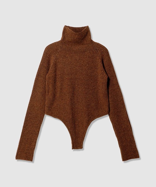 BAYFLOW(ベイフロー)の「【EF(エフ)】ボディースーツニット(WOMEN)(ニット/セーター・レディース・ブラウン/グリーン/チャコール・FREE)」の17枚目の写真