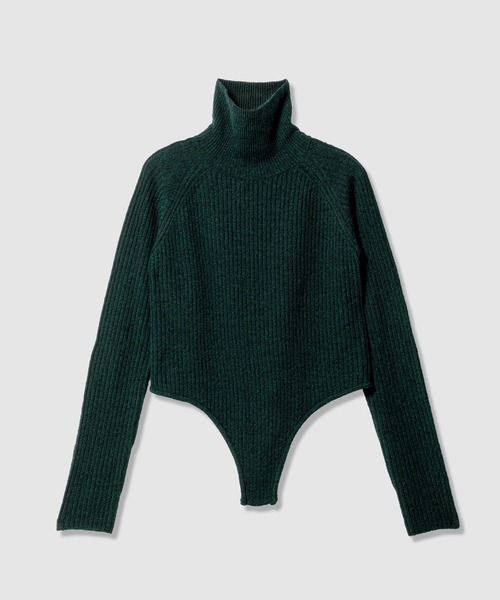 BAYFLOW(ベイフロー)の「【EF(エフ)】ボディースーツニット(WOMEN)(ニット/セーター・レディース・ブラウン/グリーン/チャコール・FREE)」の18枚目の写真