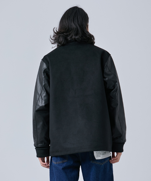 タスマニアウール ウインドシャフト バーシティージャケット