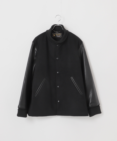 タスマニアウール ウインドシャフト バーシティージャケット