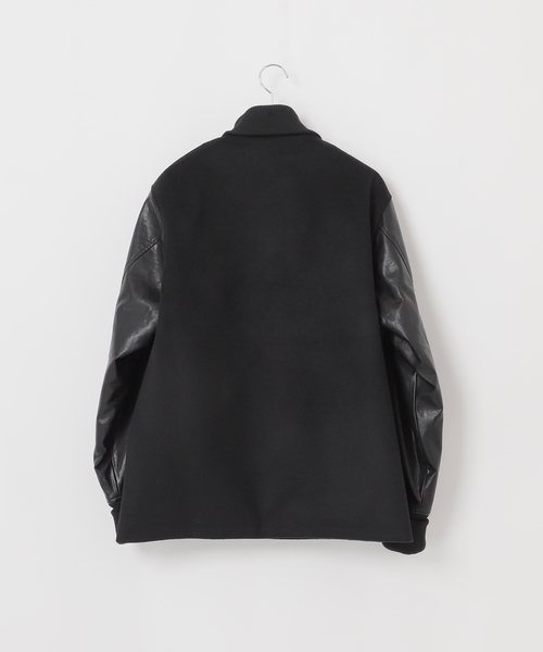 タスマニアウール ウインドシャフト バーシティージャケット