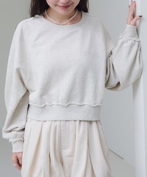 Kastane | 【S.Mサイズ展開】ラインストーンスウェット(スウェット)