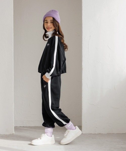 coca（coca）（コカ）の「キッズ　ハーフジップライントップス（Tシャツ/カットソー・キッズ・ブラック/ライトグリーン・130/120/150/140）」の7枚目の写真