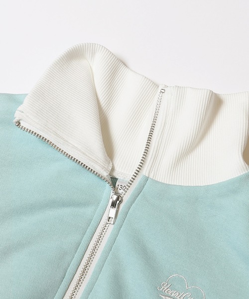 coca（coca）（コカ）の「キッズ　ハーフジップライントップス（Tシャツ/カットソー・キッズ・ブラック/ライトグリーン・130/120/150/140）」の15枚目の写真