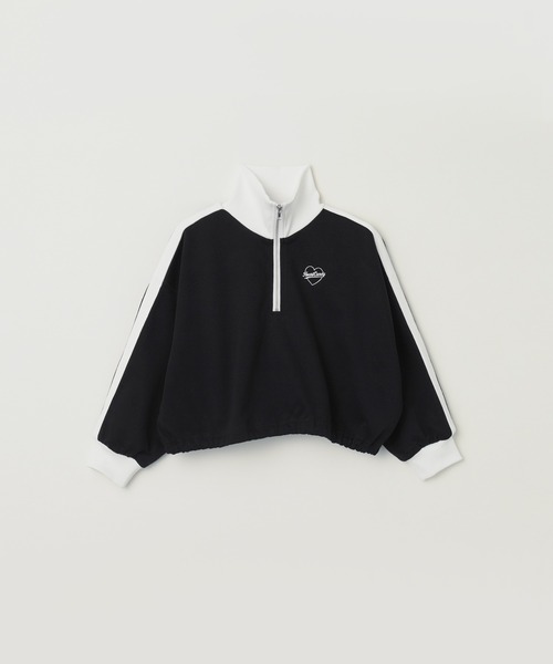 coca（coca）（コカ）の「キッズ　ハーフジップライントップス（Tシャツ/カットソー・キッズ・ブラック/ライトグリーン・130/120/150/140）」の19枚目の写真