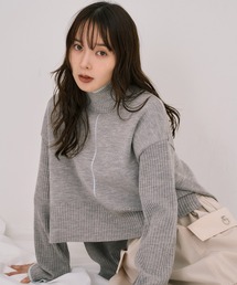 UNITED TOKYO（ユナイテッドトウキョウ）の「フクレジャカードニット