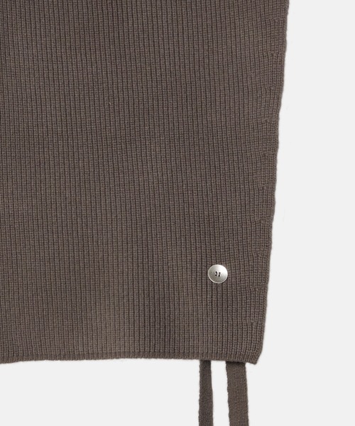 LE CIEL BLEU(ルシェルブルー)の「アシンメトリックニットベスト / Asymmetric Knit Vest(ニット/セーター・レディース・ブラウン/グレー/アイボリー・36)」の15枚目の写真
