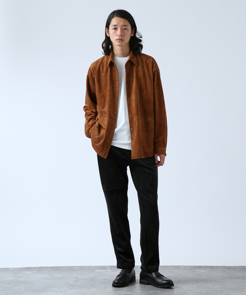 B.C STOCK(ベーセーストック)の「THERMO TEC コーデュロイ イージーパンツ(その他パンツ・メンズ・ブラック/グレー/アイボリー・SMALL/MEDIUM/LARGE)」の4枚目の写真