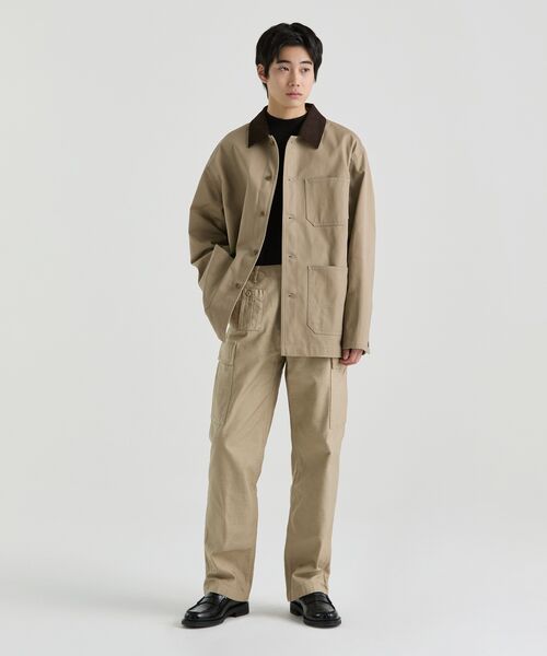 MUSINSA STANDARD（ムシンサスタンダード）の「ブリティッシュアーミーカーゴパンツ[ベージュ]（その他パンツ・メンズ・その他・40/38/36/34/32/30/31/33/26/27/29）」の9枚目の写真