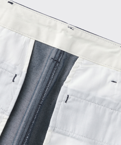 MUSINSA STANDARD（ムシンサスタンダード）の「デニムライクオフィサーパンツ [ディープインディゴ]（スラックス・メンズ・その他・29/30/31/33/26/27/28/40/38/42/36/34/32）」の5枚目の写真