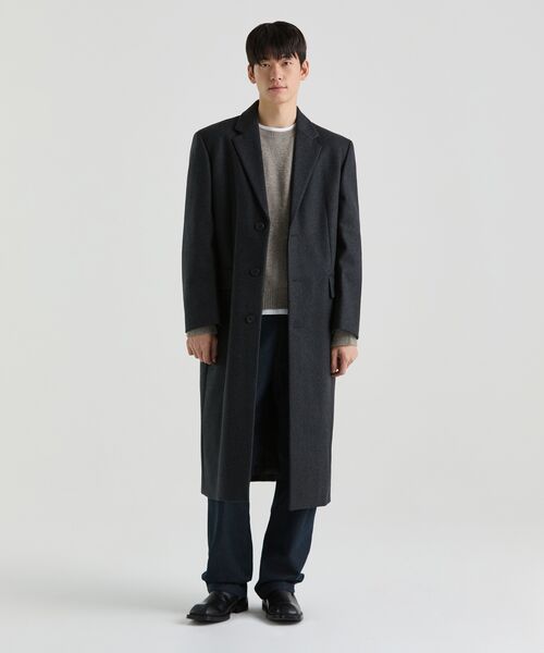 MUSINSA STANDARD（ムシンサスタンダード）の「デニムライクオフィサーパンツ [ディープインディゴ]（スラックス・メンズ・その他・29/30/31/33/26/27/28/40/38/42/36/34/32）」の10枚目の写真