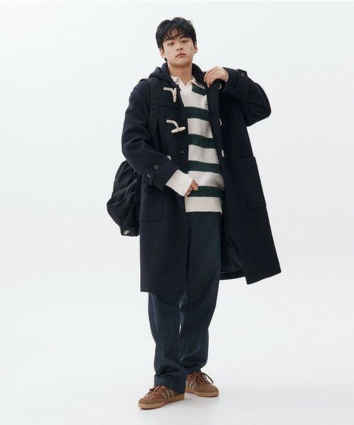 MUSINSA STANDARD（ムシンサスタンダード）の「デニムライクオフィサーパンツ [ディープインディゴ]（スラックス・メンズ・その他・29/30/31/33/26/27/28/40/38/42/36/34/32）」の21枚目の写真