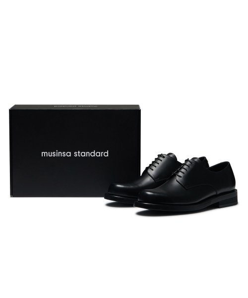 MUSINSA STANDARD（ムシンサスタンダード）の「ラウンドダービーシューズ[ブラック]（ドレスシューズ・レディース・その他・26cm/26.5cm/27cm/27.5cm/28cm/28.5cm/23cm/23.5cm/24cm/24.5cm/25cm/25.5cm/29cm）」の16枚目の写真