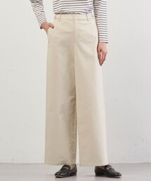 チノストレッチ ワイドパンツ