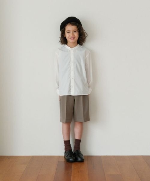 LEPSIM（レプシィム）の「【KIDS】【O.C】長袖シャツ　626898（シャツ/ブラウス・キッズ・オフホワイト・130/120）」の2枚目の写真