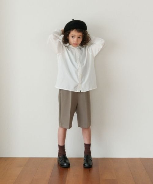LEPSIM（レプシィム）の「【KIDS】【O.C】長袖シャツ　626898（シャツ/ブラウス・キッズ・オフホワイト・130/120）」の5枚目の写真