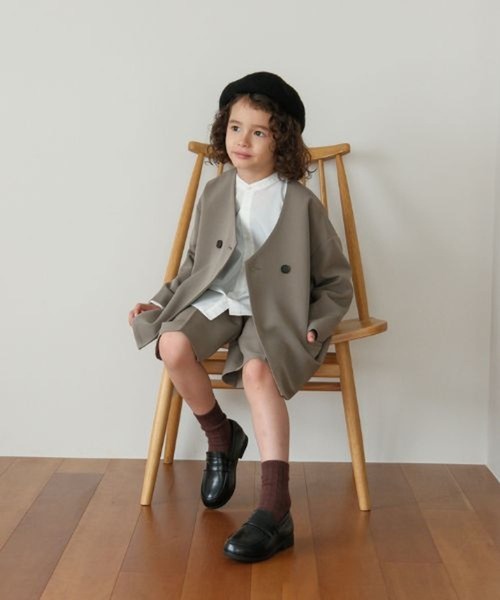 LEPSIM（レプシィム）の「【KIDS】【O.C】長袖シャツ　626898（シャツ/ブラウス・キッズ・オフホワイト・130/120）」の13枚目の写真