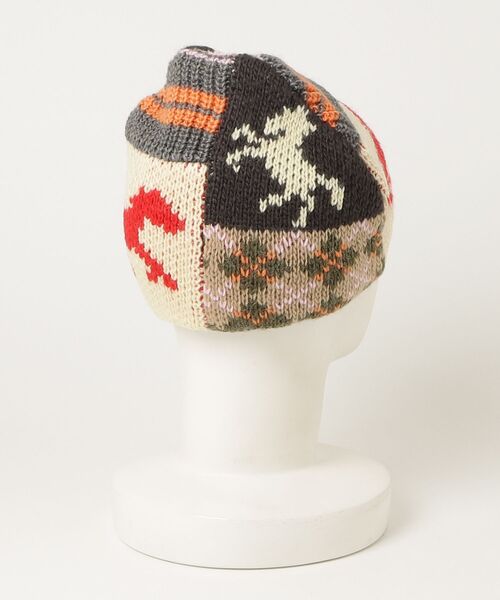 MAISON SPECIAL（メゾンスペシャル）の「Horse Beanie/ホースビーニー（ニットキャップ/ビーニー・レディース・ピンク/ブルー・FREE）」の10枚目の写真