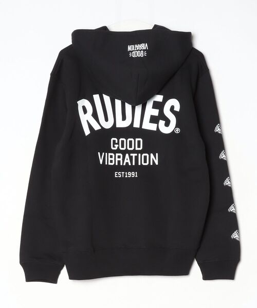 RUDIE'S（ルーディーズ）の「THICK PHAT HOOD SWEAT（パーカー・メンズ・アッシュグレー/ブラック/ネイビー・L/XL/XXL/M）」の19枚目の写真