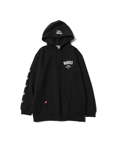 RUDIE'S（ルーディーズ）の「THICK PHAT HOOD SWEAT（パーカー・メンズ・アッシュグレー/ブラック/ネイビー・L/XL/XXL/M）」の4枚目の写真