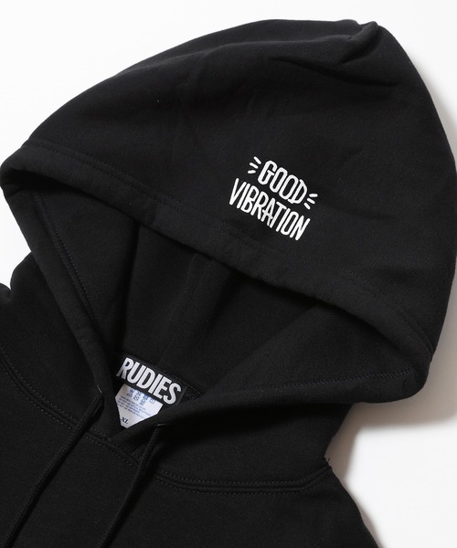 RUDIE'S（ルーディーズ）の「THICK PHAT HOOD SWEAT（パーカー・メンズ・アッシュグレー/ブラック/ネイビー・L/XL/XXL/M）」の6枚目の写真