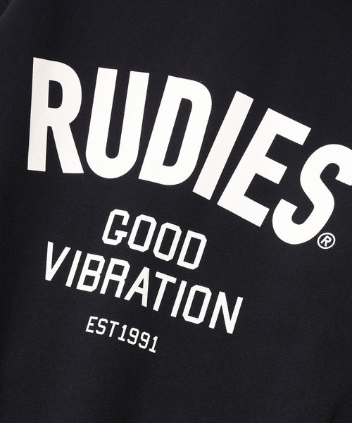 RUDIE'S（ルーディーズ）の「THICK PHAT HOOD SWEAT（パーカー・メンズ・アッシュグレー/ブラック/ネイビー・L/XL/XXL/M）」の8枚目の写真