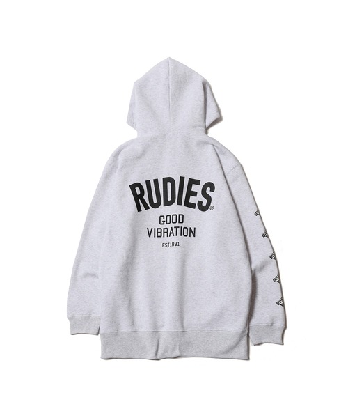 RUDIE'S（ルーディーズ）の「THICK PHAT HOOD SWEAT（パーカー・メンズ・アッシュグレー/ブラック/ネイビー・L/XL/XXL/M）」の11枚目の写真