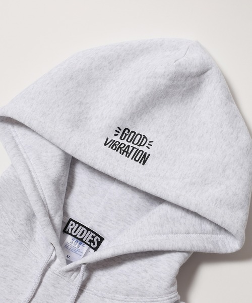 RUDIE'S（ルーディーズ）の「THICK PHAT HOOD SWEAT（パーカー・メンズ・アッシュグレー/ブラック/ネイビー・L/XL/XXL/M）」の13枚目の写真