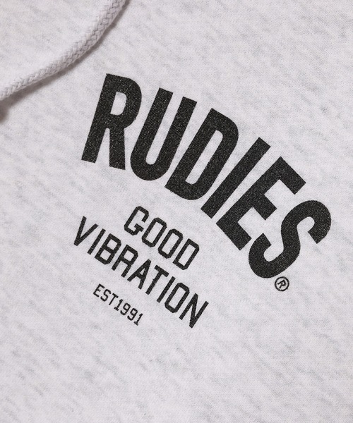 RUDIE'S（ルーディーズ）の「THICK PHAT HOOD SWEAT（パーカー・メンズ・アッシュグレー/ブラック/ネイビー・L/XL/XXL/M）」の14枚目の写真