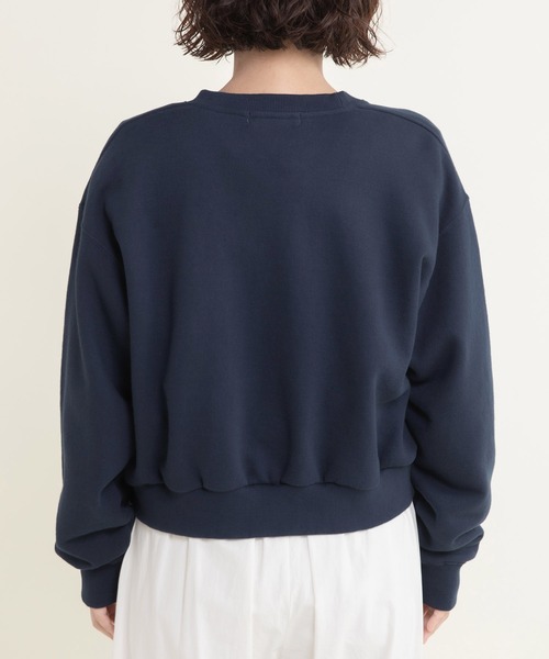 CHILD WOMAN（チャイルドウーマン）の「BONBONプリントスウェット リメイクはおりカーディガン（カーディガン/ボレロ・レディース・グレー/ネイビー・FREE）」の16枚目の写真