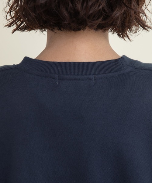 CHILD WOMAN（チャイルドウーマン）の「BONBONプリントスウェット リメイクはおりカーディガン（カーディガン/ボレロ・レディース・グレー/ネイビー・FREE）」の18枚目の写真