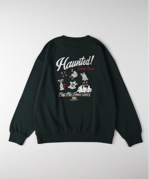 セール】【POWER TO THE PEOPLE】ゴースト刺（スウェット）｜Right-on