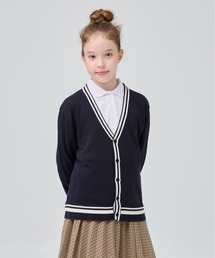 BEAMS SCHOOL（ビームススクール）の「【BEAMS SCHOOL:ビームス スクール】BEAMS SCHOOL キッズ チルデンニットカーディガン 男女兼用（カーディガン/ボレロ）」