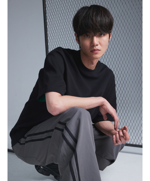 BUTTON SEOUL（ボタンソウル）の「ベーシックラインナイロンストリングパンツ（グレー）（スウェットパンツ・メンズ・その他・MEDIUM/LARGE/X-LARGE/SMALL/X-SMALL）」の11枚目の写真