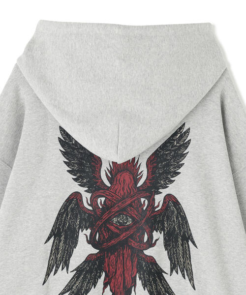 NOT4NERD(ノットフォーナード)の「NOT4NERD/ノットフォーナード/Abyss Angel Pullover Hood(パーカー・メンズ・ブラック・M/L/XL)」の8枚目の写真