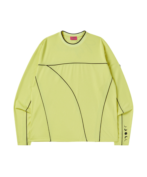 NYXX(エヌワイエックスエックス)の「FLOW LINING LONG SLEEVE LIME(Tシャツ/カットソー・レディース・その他・FREE)」の2枚目の写真