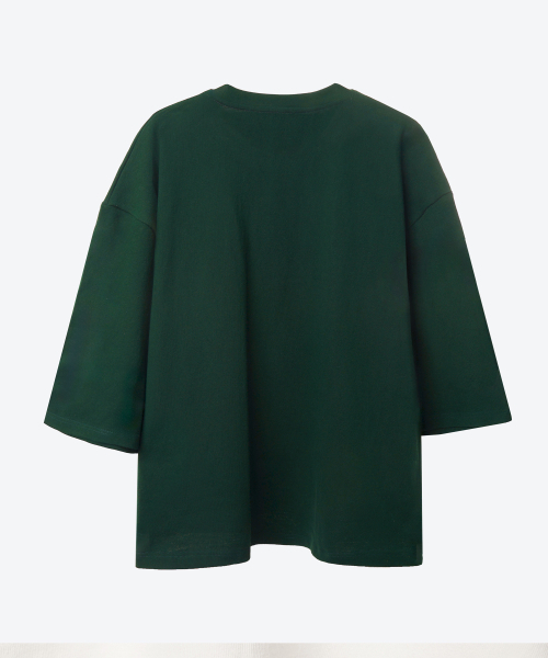 UNTAGE（アンテージ）の「ロゴプリントケープ半袖Tシャツ[グリーン(ユニセックス)]_UTT-ST36（Tシャツ/カットソー・メンズ・その他・FREE）」の6枚目の写真