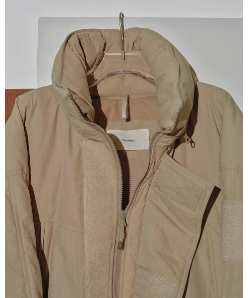 TODAYFUL（トゥデイフル）の「TODAYFUL Monster Down Coat 12220004（ミリタリージャケット・レディース・ブラック/オリーブ・36/38）」の13枚目の写真