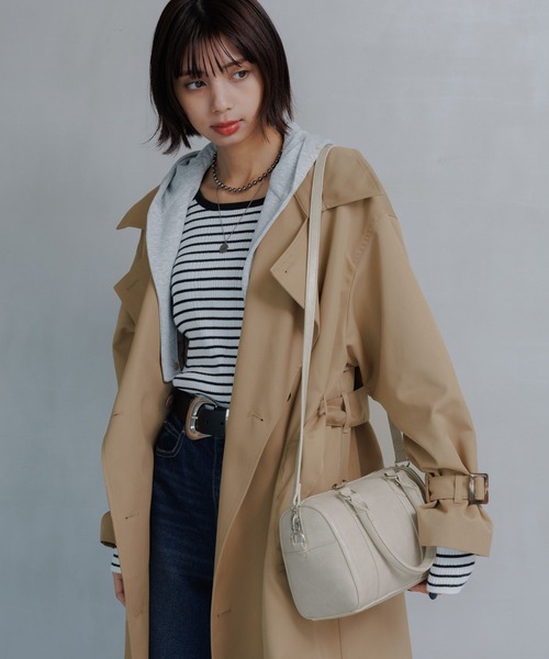 PAGEBOY(ページボーイ)の「ミニボストンBAG(ボストンバッグ・レディース・ブラック/ホワイト/ブラウン・FREE)」の11枚目の写真