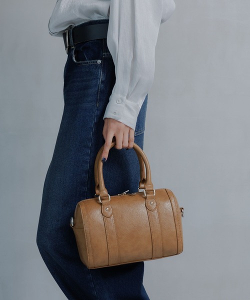 PAGEBOY(ページボーイ)の「ミニボストンBAG(ボストンバッグ・レディース・ブラック/ホワイト/ブラウン・FREE)」の15枚目の写真