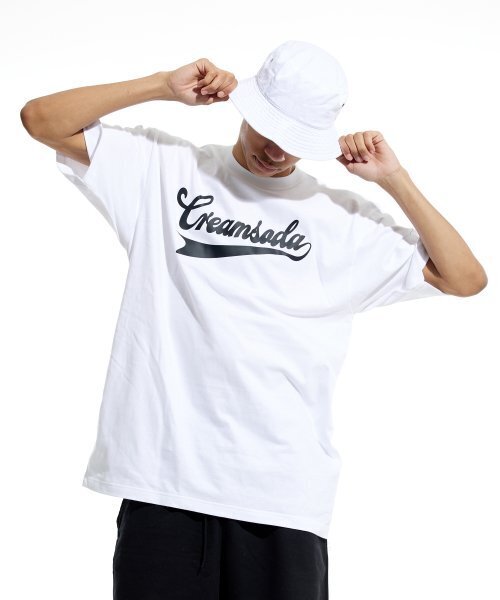 CREAM SODA LAB（クリームソーダラボ）の「アセンティックロゴ半袖Tシャツホワイトブラック（Tシャツ/カットソー・メンズ・その他・LARGE/X-LARGE/XX-LARGE/MEDIUM）」の5枚目の写真