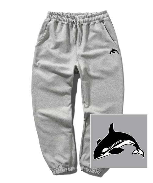 TRIPSHION(トリップション)の「DOLPHIN LOGO ジョガースウェットパンツ - グレー(スウェットパンツ・メンズ・その他・LARGE/MEDIUM/X-LARGE)」の1枚目の写真