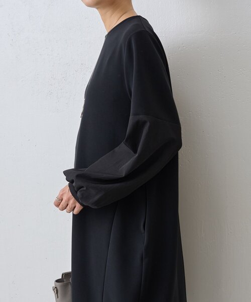 BEARDSLEY（ビアズリー）の「ソデコンビワンピース（ワンピース・レディース・ブラック・FREE）」の9枚目の写真