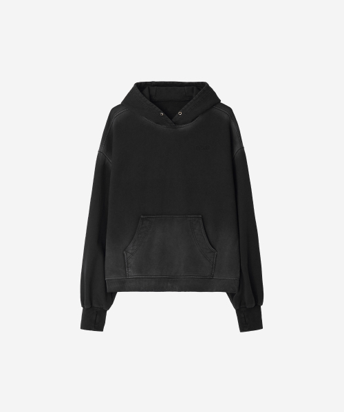 BLR(ビーエルアール)の「Damaged Dyeing Raw Cut Washing Sweat Hoodie(パーカー・メンズ・その他・MEDIUM/LARGE/SMALL)」の2枚目の写真