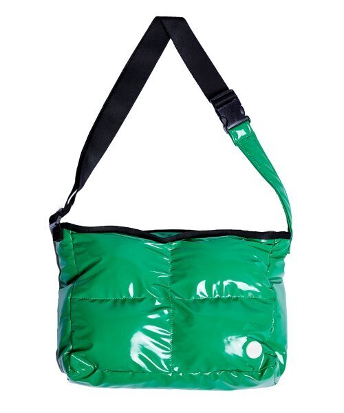 DAMP(ドントアスクマイプラン)の「2WAY padded messenger bag_green(メッセンジャーバッグ・レディース・その他・ONE SIZE)」の1枚目の写真