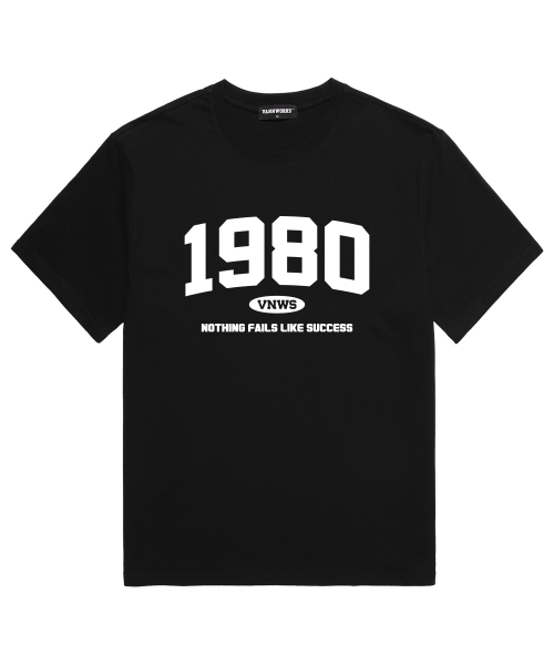 VANNWORKS(バンワークス)の「1980 半袖Tシャツ (VS0043) ブラック/ホワイト(Tシャツ/カットソー・レディース・その他・XX-LARGE/LARGE/MEDIUM/SMALL/X-LARGE)」の1枚目の写真
